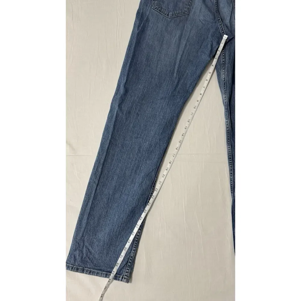 Levi’s 559 Jeans Men’s 33x34 Blue Relaxed Straight Fit Medium Wash Cowboy